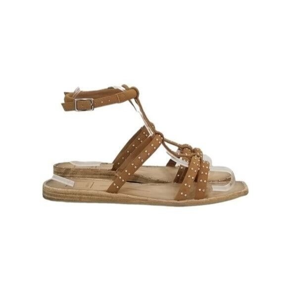 Dolce Vita New Kole Studded Gladiator Sandals in Brown Womens Size 7 - Picture 3 of 13